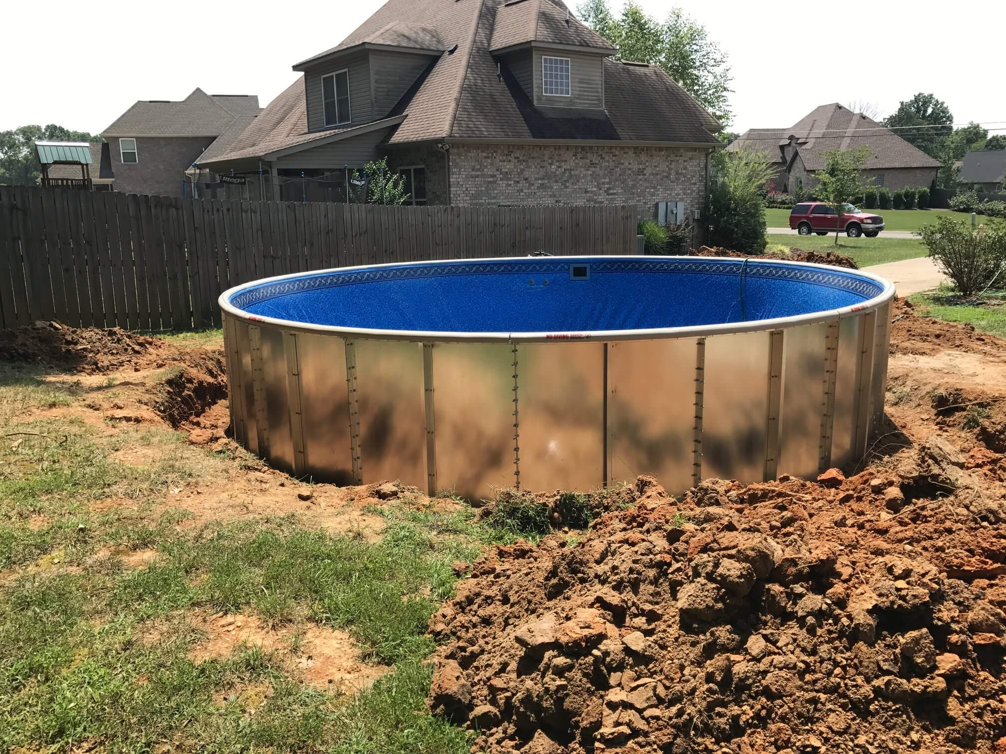 Stealth Semi-Inground Pool – Capped #2