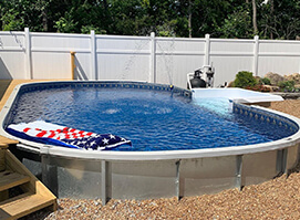 Stealth Semi-Inground Pool – Capped #3