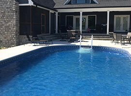 Stealth Semi-Inground Pool – Fully Dressed #5